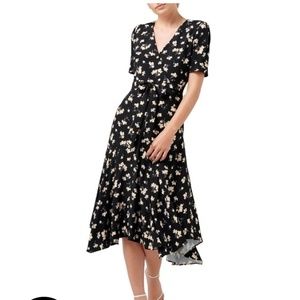 Ever New Azelia Hanky Hem Wrap Dress